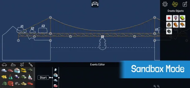 Poly Bridge | Permainan | XWorld