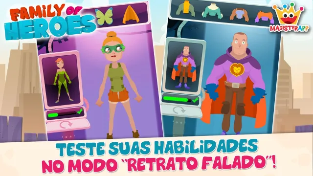 Family of Heroes para Crianças | Jogos | XWorld