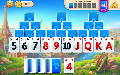 Solitaire Explorer: TriPeaks | 游戏 | XWorld