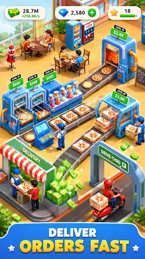 Idle Pizza Production Tycoon | เกม | XWorld Idle Pizza Production Tycoon | เกม | XWorld