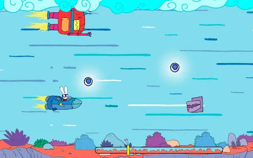Simon Súper Conejo y Pr. Lobo | juego | XWorld