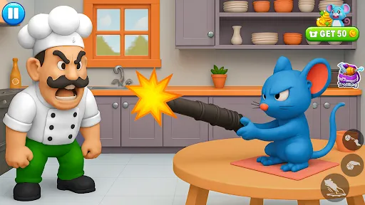 Chef vs Mouse: Prank Battle | Игры | XWorld Chef vs Mouse: Prank Battle | Игры | XWorld