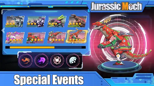 Jurassic Mech: Dinosaur War | 游戏 | XWorld