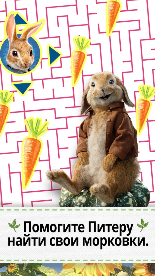 Peter Rabbit Maze Mischief | Игры | XWorld