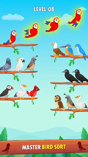 Bird Color Sort Puzzle | Jogos | XWorld