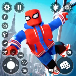 XWorld | Spiderblox Hero Rope Fighter