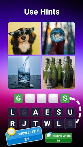 4 Pics: Guess the Word. Logic | Permainan | XWorld