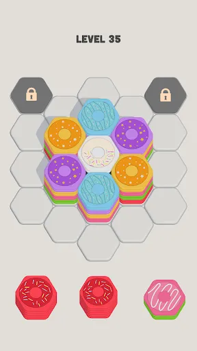 Donut Stack Sort | เกม | XWorld