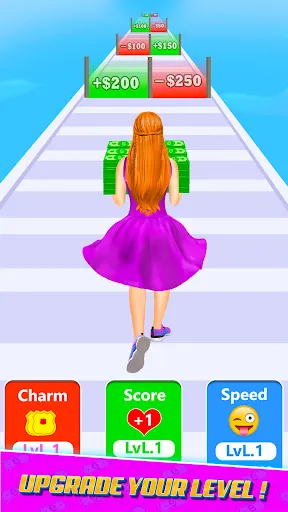 Running Girl 3D Money Run Game | Permainan | XWorld