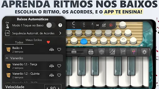 Acordeon Piano Sanfona Cassoto | Jogos | XWorld