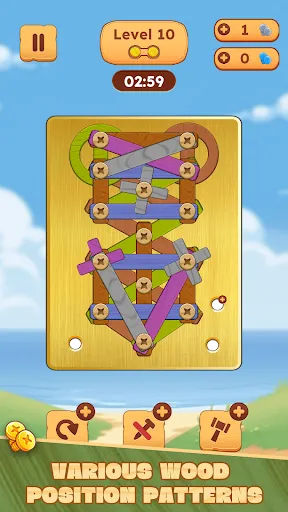 Wood Puzzle: Nuts & Bolts | Games | XWorld