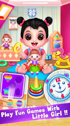 Cute Girl Daycare & Dress up | 游戏 | XWorld