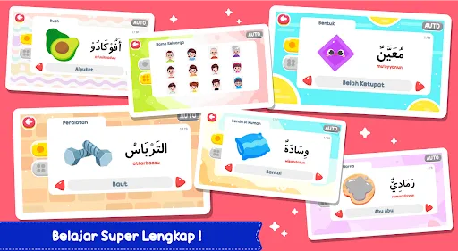 Belajar Bahasa Arab + Suara | Permainan | XWorld