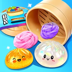 XWorld | Dumpling Squishy Glitter Slime