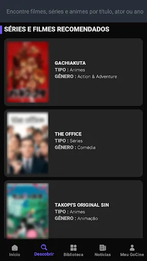 GoCine - Filmes em casa | Jogos | XWorld