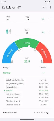 Kalkulator IMT | Permainan | XWorld