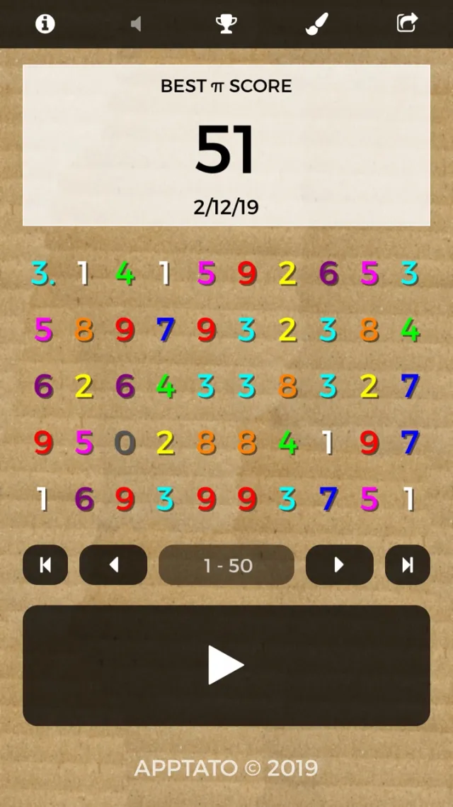 Pi Digits Memory Game - No Ads | Games | XWorld Pi Digits Memory Game - No Ads | Games | XWorld