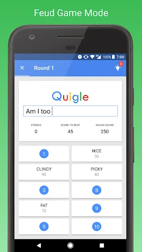 Quigle - Google Feud + Quiz | Games | XWorld