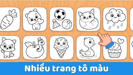 Trò chơi tô màu cho trẻ nhỏ | Games | XWorld