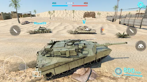 Tanks Battlefield: PvP Battle | juego | XWorld