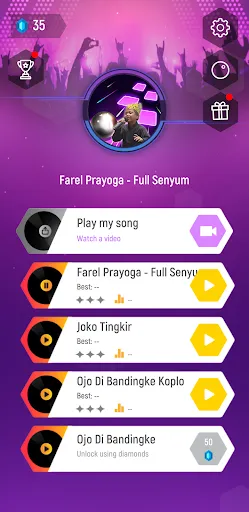 Farel Prayoga Song Hoptiles | Permainan | XWorld