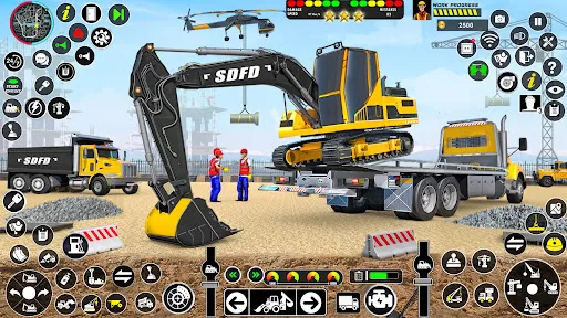 Grand Snow Excavator Simulator | Permainan | XWorld