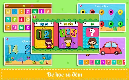 Bé Học Toán: Số Đếm, Cộng, Trừ | Games | XWorld