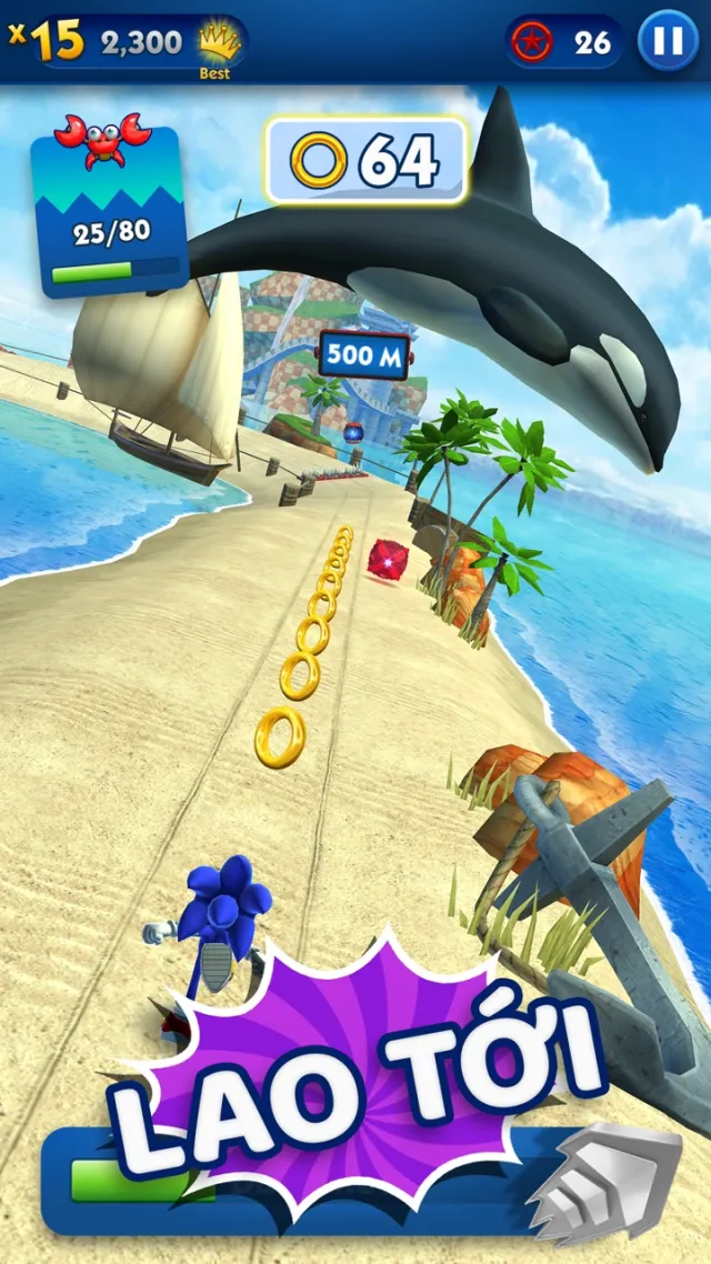 Sonic Dash trò chơi đua xe | Games | XWorld