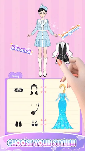 Paper Doll Diary: Dress Up DIY | juego | XWorld