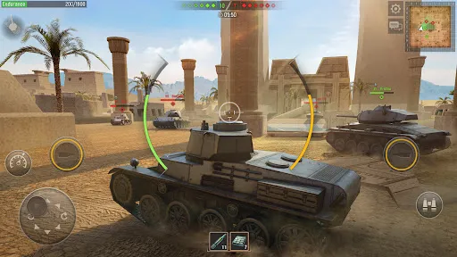 Battle Tanks：tank combat mmo | Permainan | XWorld