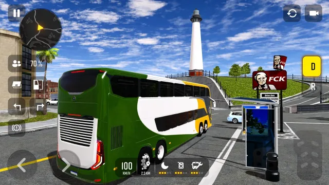 Bus Simulator Game 2023 | 游戏 | XWorld