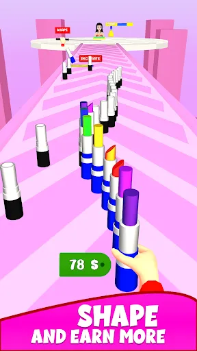 Lipstick Stack Runner | Games | XWorld