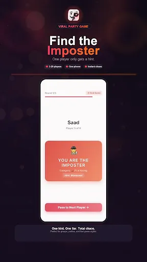 Imposter Party - Word Game | 游戏 | XWorld