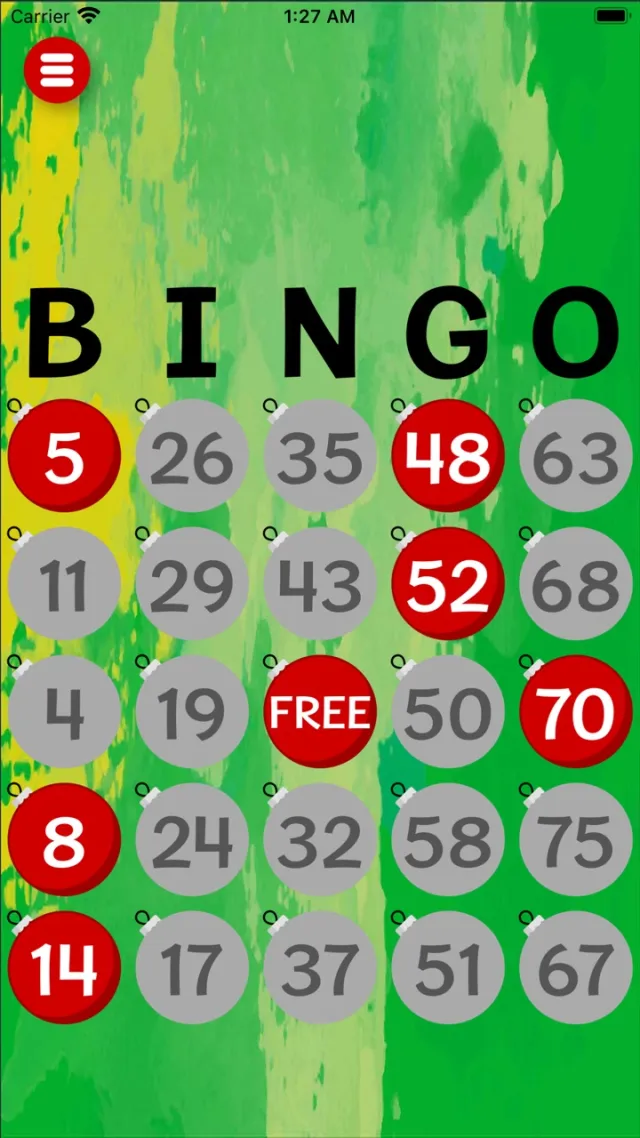 Bingo Card | Games | XWorld