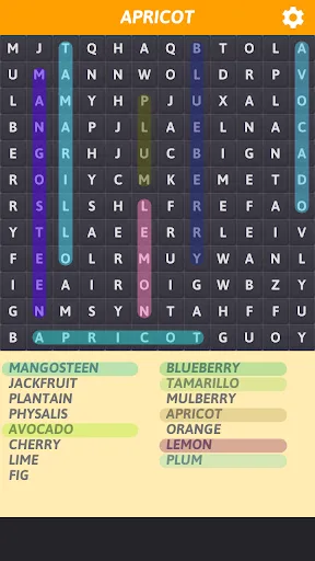 Fruits Word Search | Games | XWorld