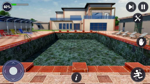 nadando piscina limpieza Games | juego | XWorld