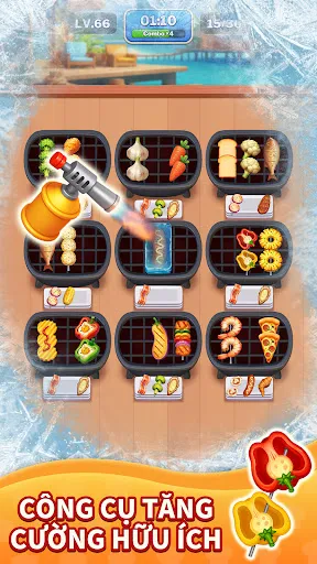 Grill Match - Xếp Thực Phẩm | Games | XWorld