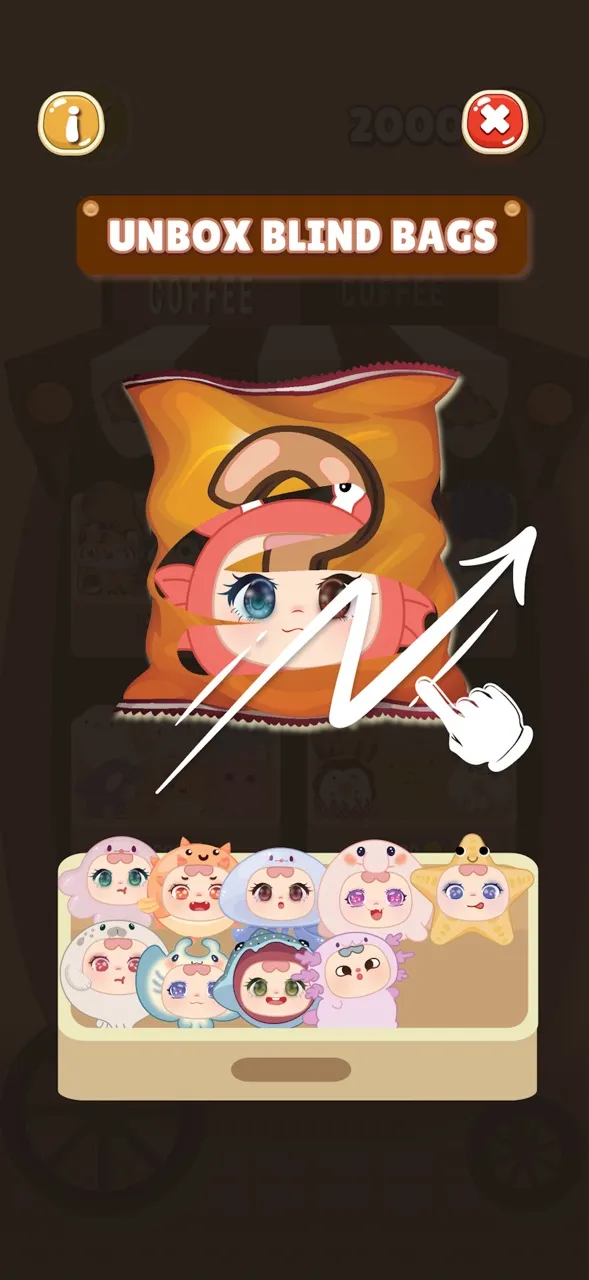 blind bags: capypara, baby3 | Permainan | XWorld