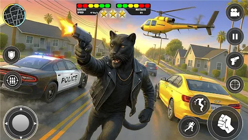 Wild Panther Hero City Fight | Игры | XWorld