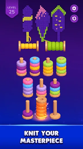 Wool Knit: Sort Colors | Игры | XWorld