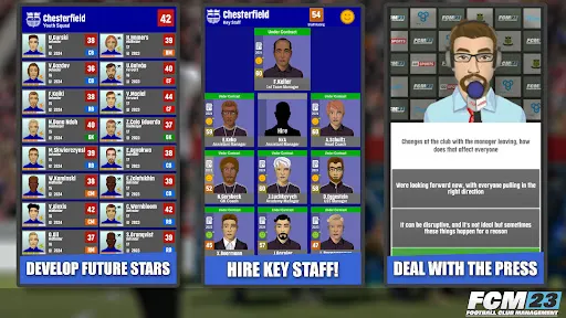 FCM23 Soccer Club Management | 游戏 | XWorld