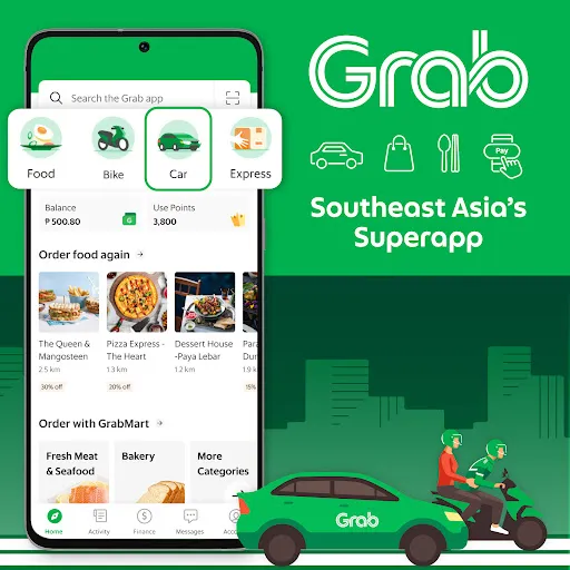 Grab - Taxi & Food Delivery | Games | XWorld