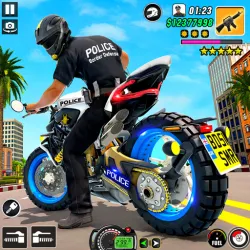 XWorld | jogos de moto bike da polícia