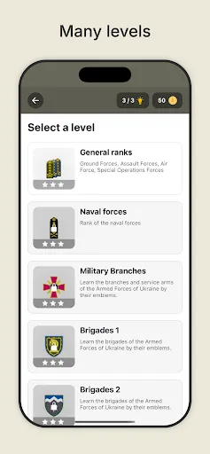 Ukrainian Military Ranks Game | 游戏 | XWorld