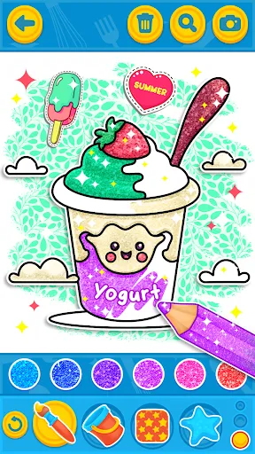 Coloring Meal for Kids Game | Games | XWorld