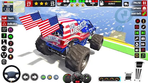 Derby Truck Stunt Game Monster | Permainan | XWorld