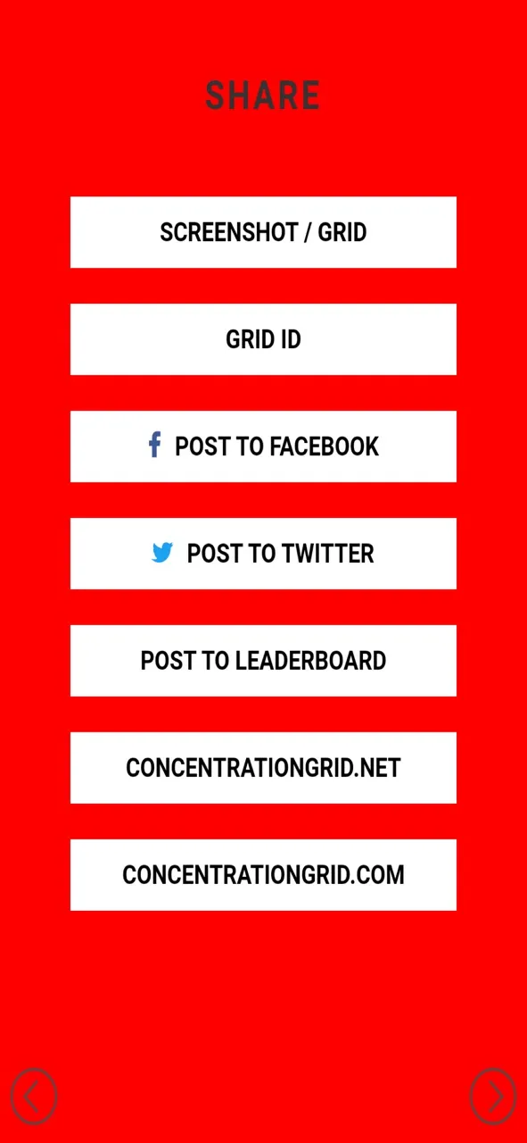 Concentration Grid | Permainan | XWorld