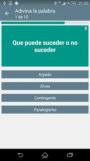 Juego del Diccionario | juego | XWorld