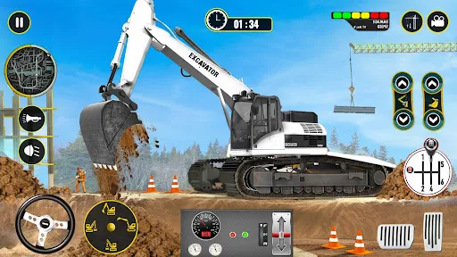 Excavator berat crane | Permainan | XWorld