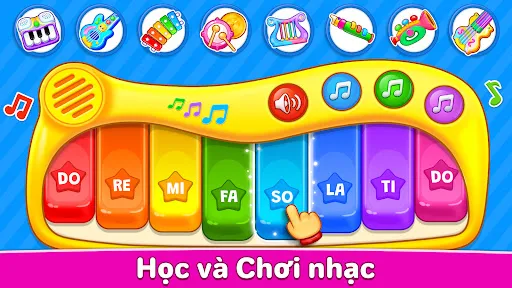 Âm nhạc trẻ em: Piano & Xylo | Games | XWorld